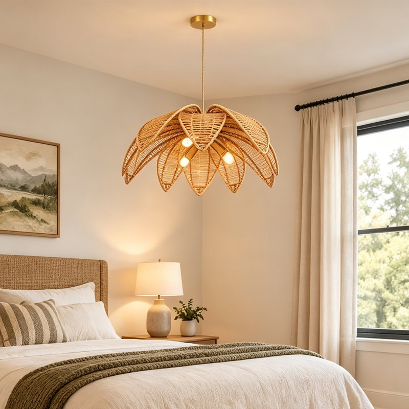 3 - Light Polished Brass Pendant