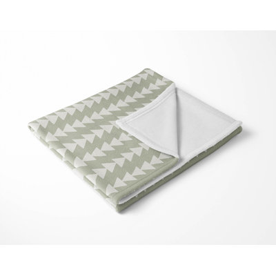 Tribal Arrows Velveteen Fleece Blanket