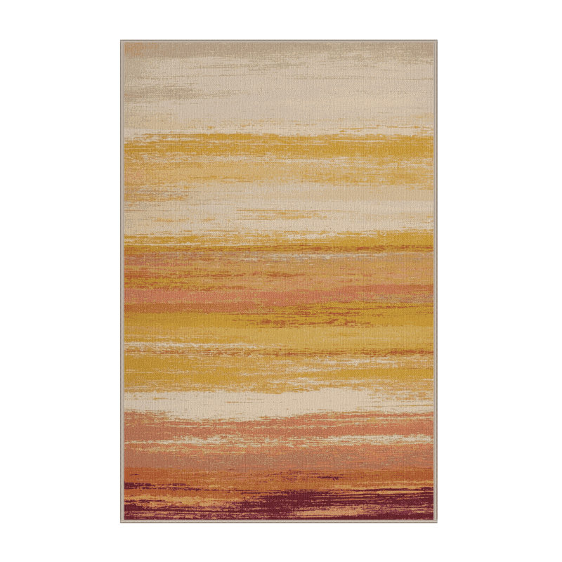  Tapis lavable Coastal Sunset, Rectangulaire 2 pi x 3 pi
