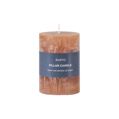 Unscented Pillar Candle