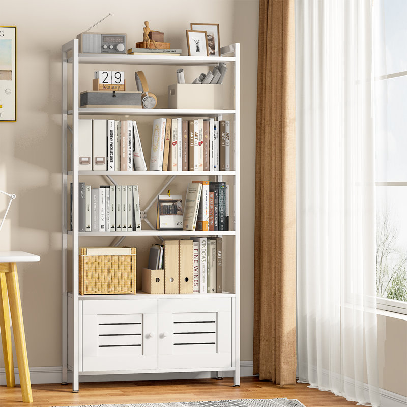 Storage Bookcase, White