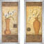 " Orchid Scrollwork " 2 - Pieces