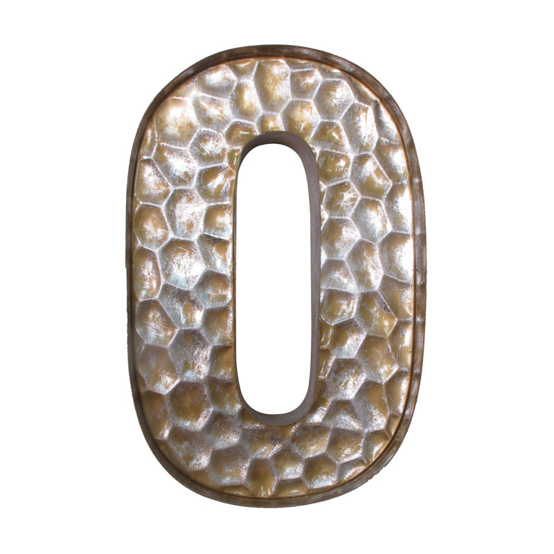 Traditional Wall Decor on Metal, O