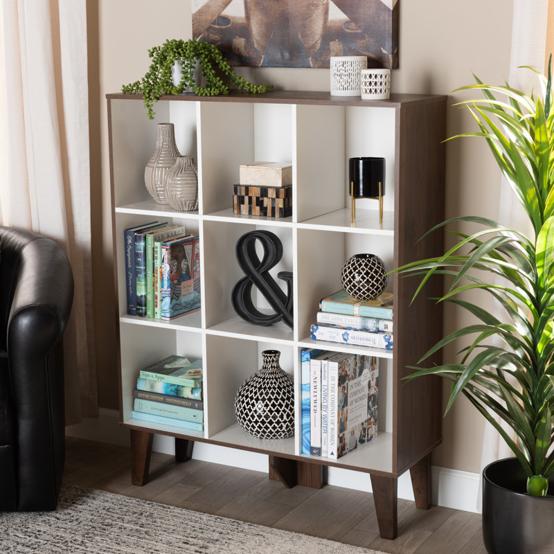 111.9cm H x 86cm W Cube Bookcase