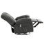 Fauteuil inclinable pivotant surdimensionné Cavaro avec massage, chaleur et confort berçant