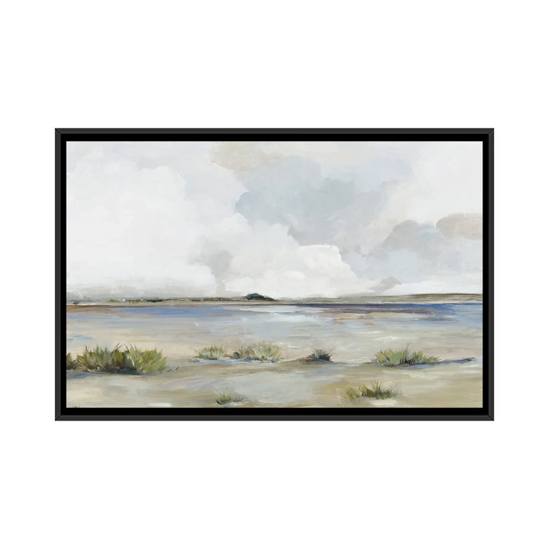 Long Island - reproduction d'art murale - toile encadrée, H 18 po x l 26 po, Noir