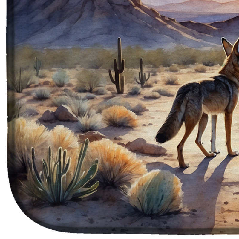 Tapis de séchage Desert Sunset Coyote