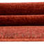 Tapis uni / rayé Desdemona couleur Sienna-71186808