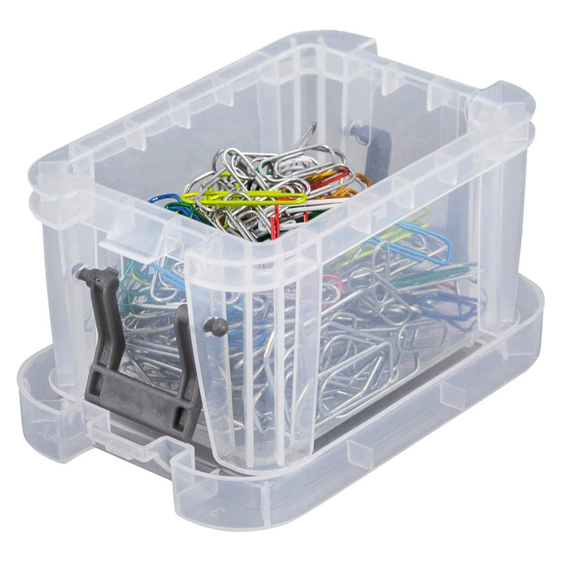 Whitefurze Allstore Set of 12 Storage Box 2L