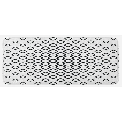 Tapis de cuisine abstrait