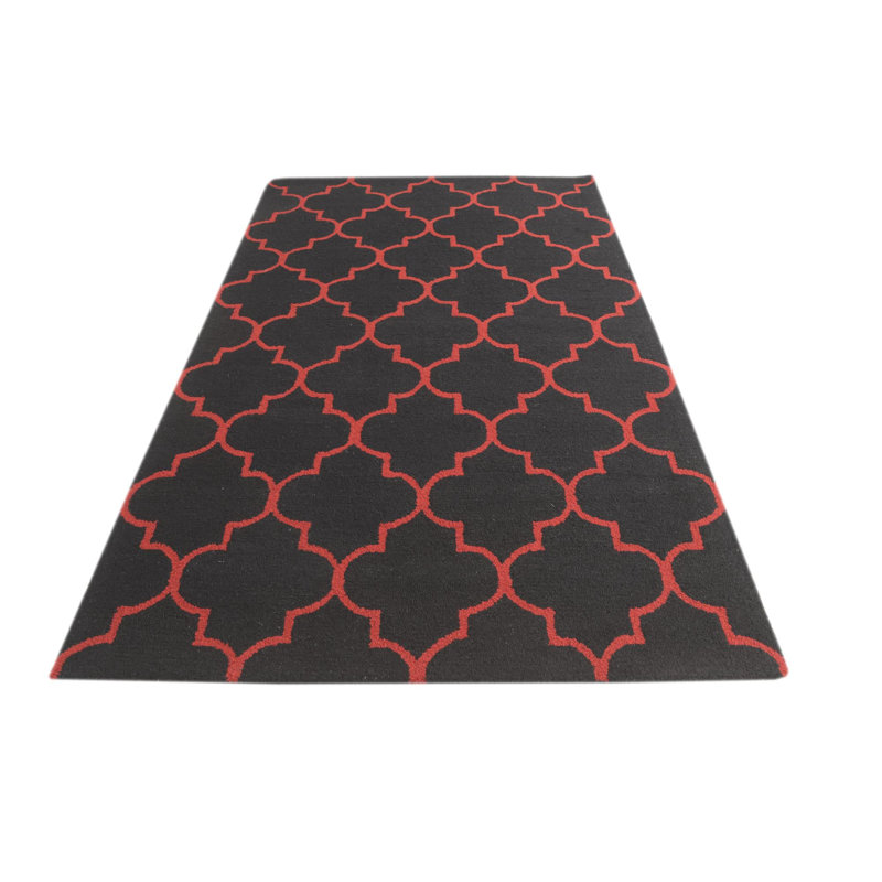 Tapis noir Otto