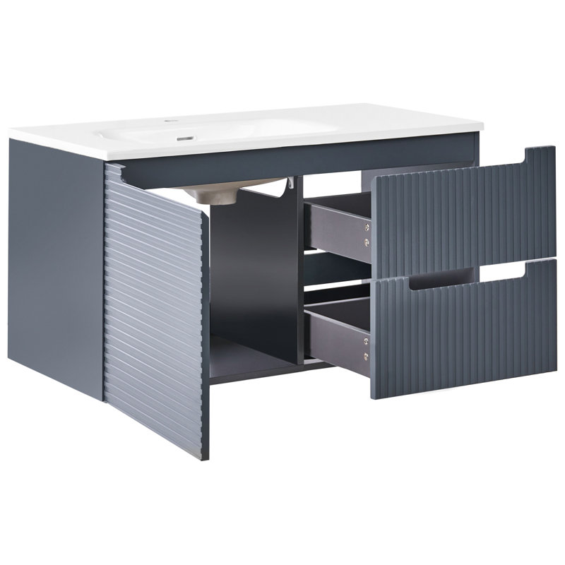 1000mm Single Bathroom Vanity with Basin