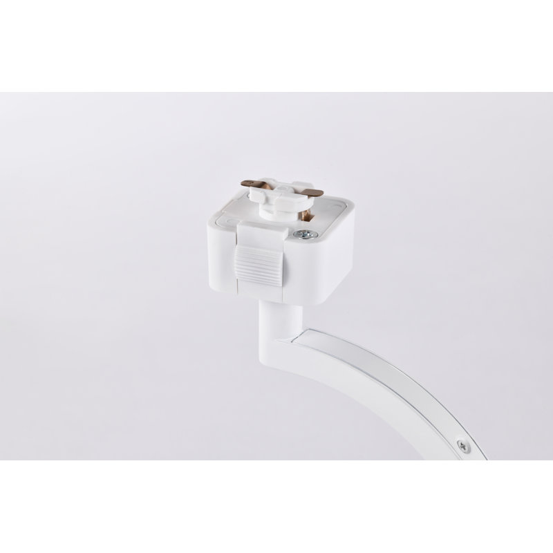 Orb LED Track Head 12 Watt 3000K/4000K/5000K CCT Selectable 36 Degree Beam Angle J-Style White 120 Volt, White, 24 Degree