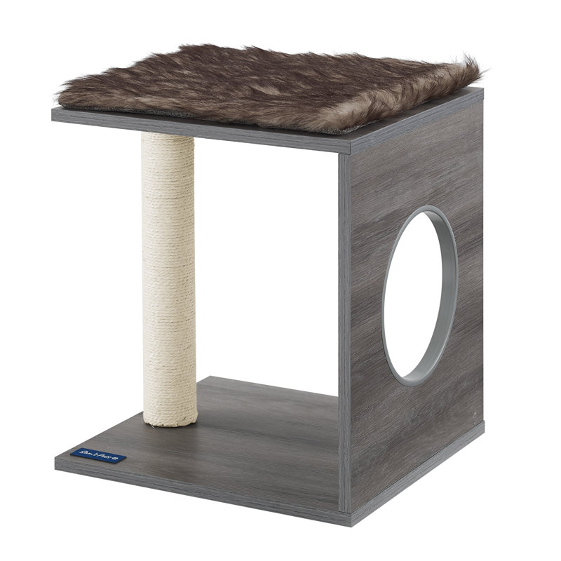 Sheree 17.32'' H Cat Tree, Brown