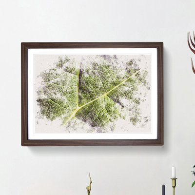 Paths of the Leaf - Framed Print