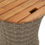 Ensemble de 2 tables d'appoint pour terrasse avec plateau en bois Latitude Run® Latitude Run®-292937982