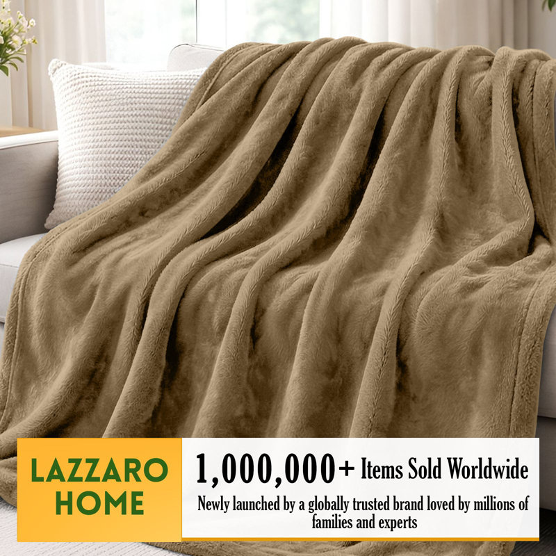 Machine Woven Throw Blanket, 270cm x 230cm