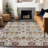 Leon Ivory Washable Indoor-Outdoor Rug - -1588027424