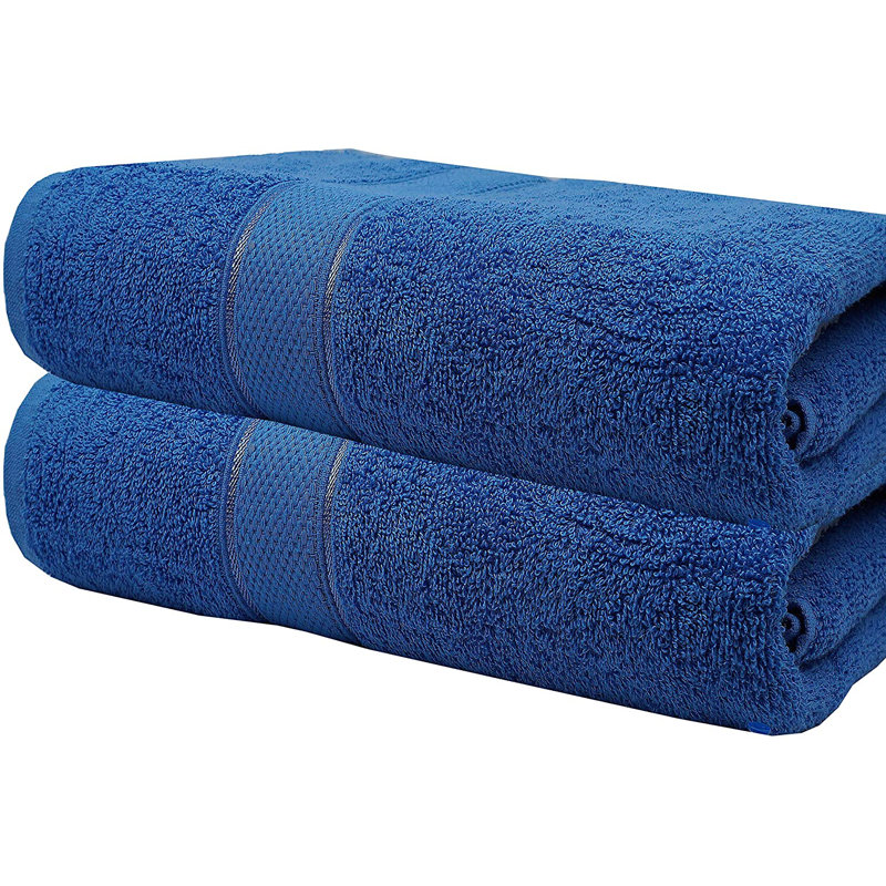 Daynna Jumbo Bath Sheet, Royal