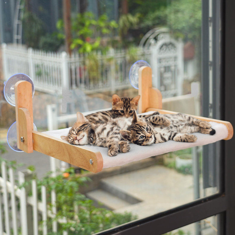 Wood Hammock Pet Bed