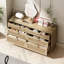 Commode 51 "en rotin avec tiroirs