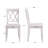 Deni 17" Wide Cross Back Dining Chairs-19674986