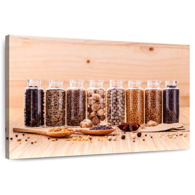 Yarlin Spice Jars, 24" H x 36" W