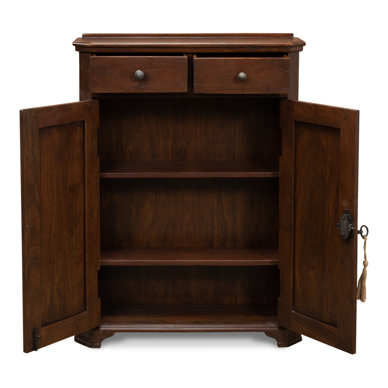Chameleon Solid Wood Accent Cabinet