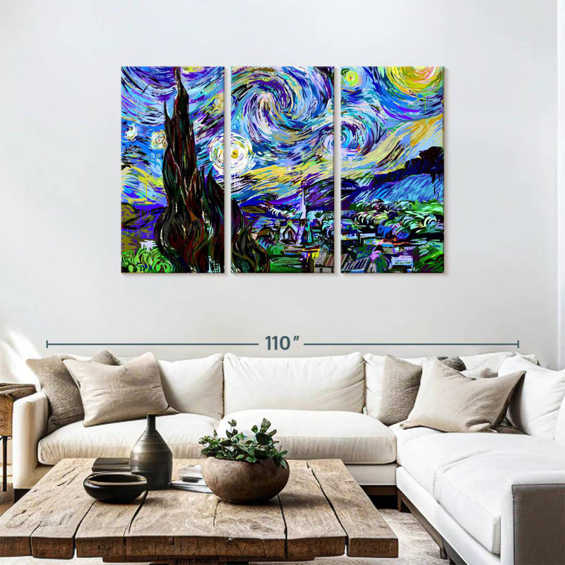 Avery Starry Night 2019, 48" H x 74" W