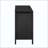 Sideboard With Wave Design - 3 Adjustable Shelves, 3 Drawers & Soft-Close Doors, Storage Console Table With Metal Handles, Suitable For Study, Hallway And Living Room-539684610