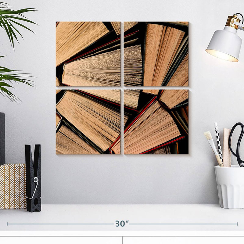 Collection de livres Kerner, H 18 po x l 18 po