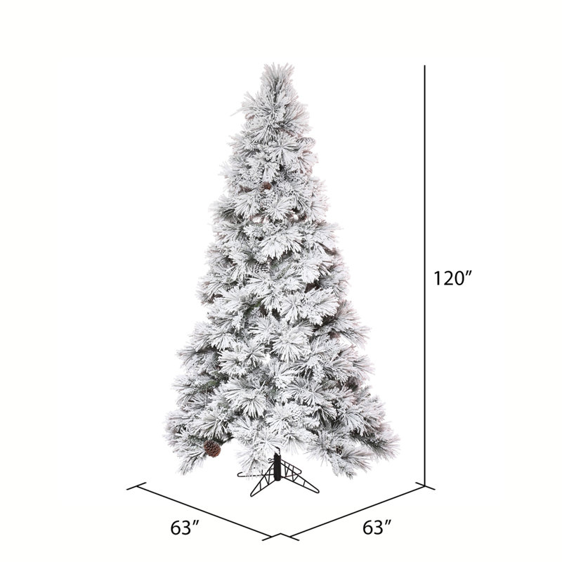 Odaniel Artificial Pine Christmas Tree, 10' H x 63" W