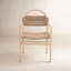 Chaise avec accoudoirs en bois massif Kashmir-980238152-980238158