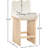 Shaw Cassady Chenille Fabric Upholstered Counter Stool-1627265036-1627265040