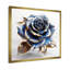 Verre doré et rose bleu I - Art mural rose-2005077406-2005077386