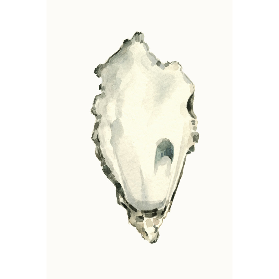 Neutral Oyster Study IV by Emma Caroline - Painting