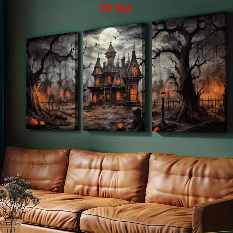 3 Piece Wrapped Canvas Print