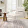 Tribecca Upholsterd Armchair with Clear Lucite