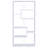 Modern White Bookshelf, 5-Tier Design, 35.4 x 72.2 x 11.6 inches | 100% Melamine Coated Particle Board, Thickness: 0.7 inches | Wall-Mountable, Sleek & Functional Storage Solution for Home & Office-269452373