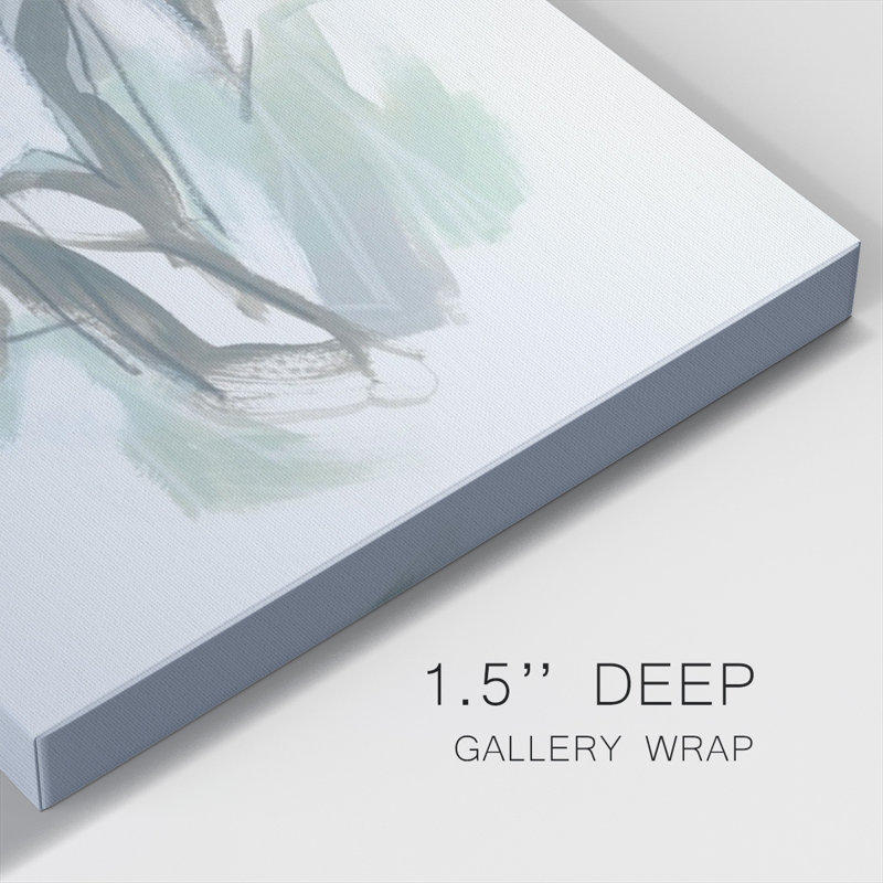 Toile tendue Frost Lichen IV-Gallery, H 40 po x l 40 po x P 1,5 po