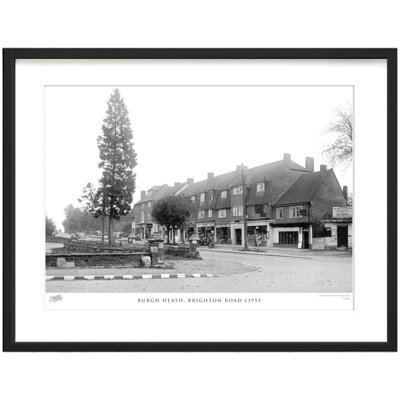 Burgh Heath, Brighton Road C1955 1 Piece Single Picture Frame Wall Art