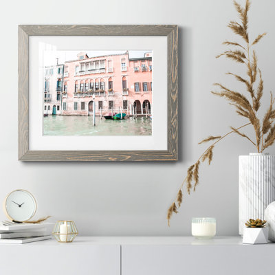 " Canal Building I " Painting Print
