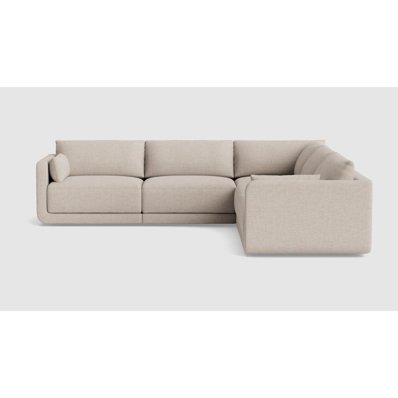 Eva Modular Sectional, Performance Weave - Natural