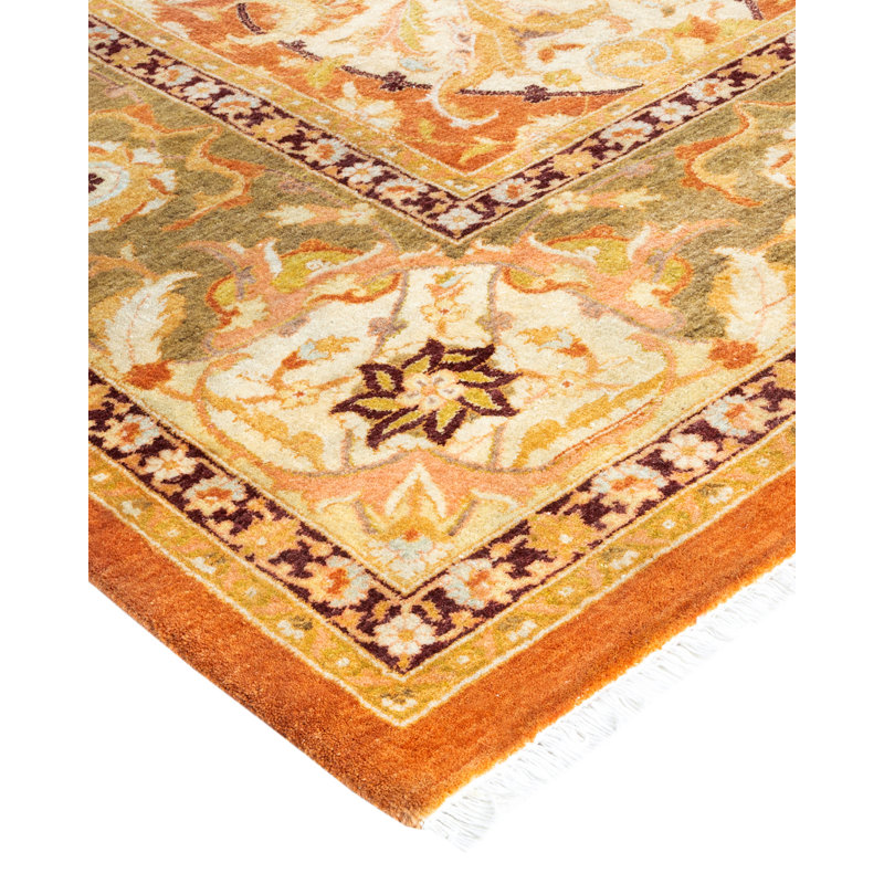 Classic One-of-a-Kind 8'2" X 10'2" Hand Knotted Area Rug