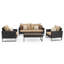 Milo 4 Piece Rattan Sunbrella Sofa Set with Cushions-1336206117-1336206114