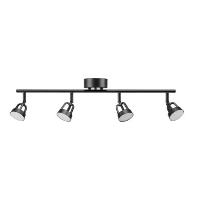Beker 31.25'' 4 -Light Fixed Track Track Kit with Dimmable and Adjustable Head