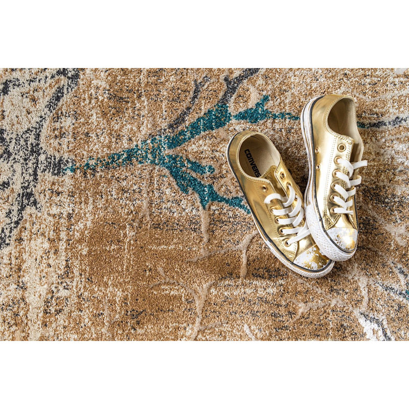Estrada Oriental Indoor Rug, Square 8'