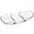 Medico Oblong Glass Tray 3 Section-1711752417