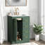Rangement pour meuble-lavabo moderne en MDF de 24 po (doit inclure le meuble-lavabo et le lavabo)