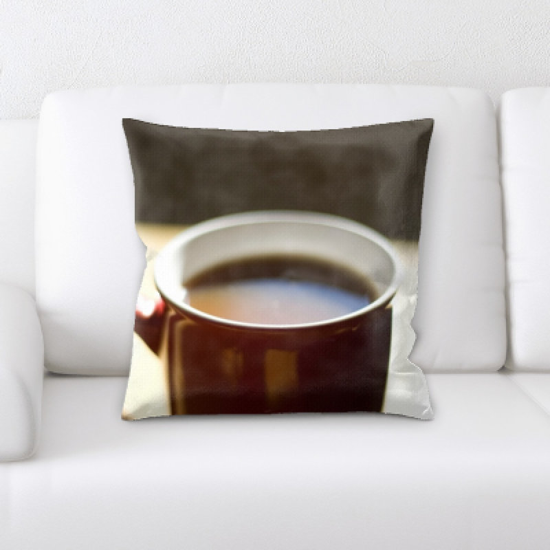Microsuede Throw Pillow